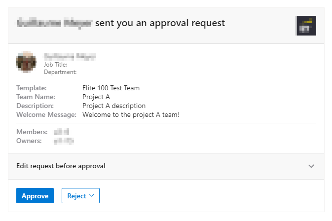 nBold Approval Workflow Actionable Message